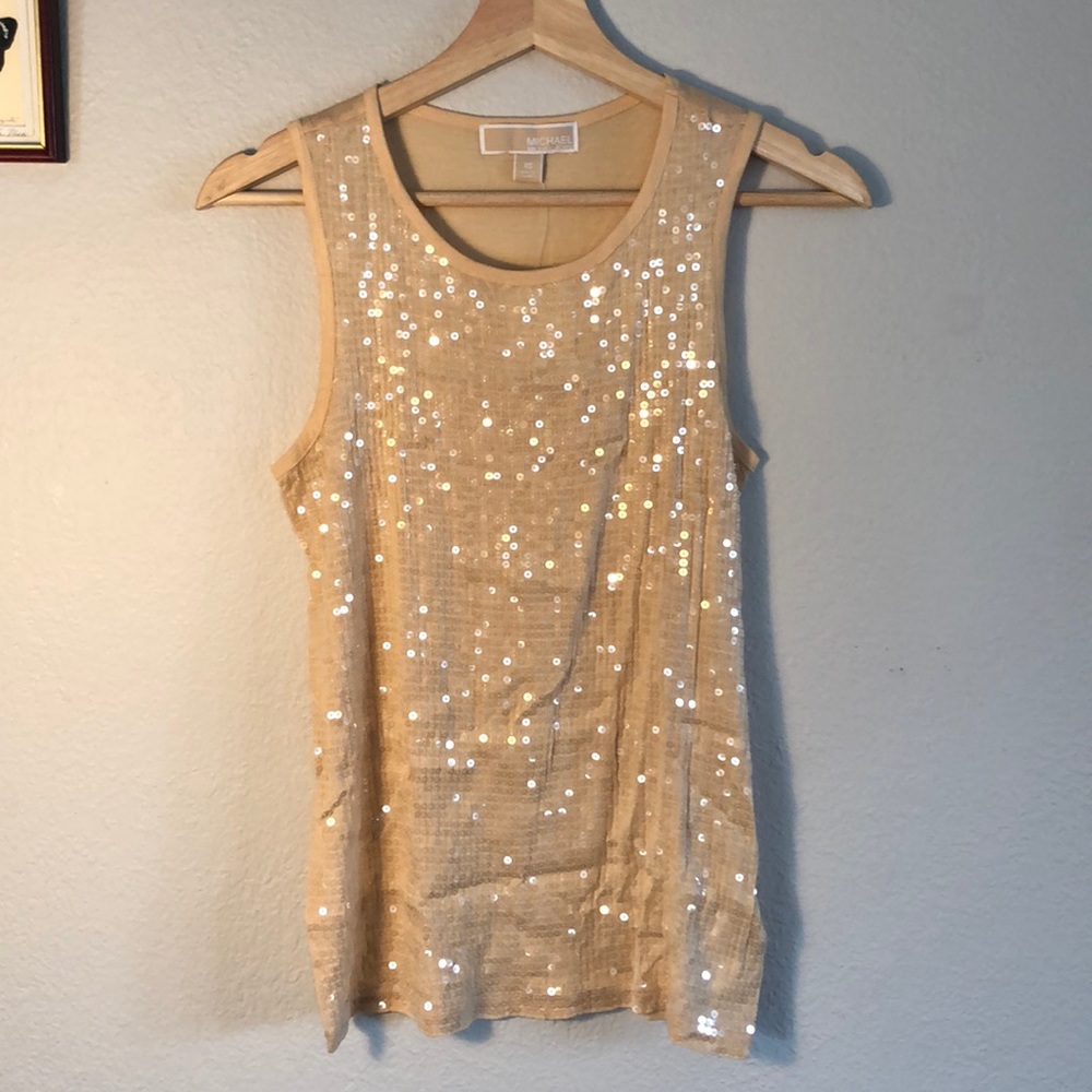 Michael Kors tank top w/ sequin